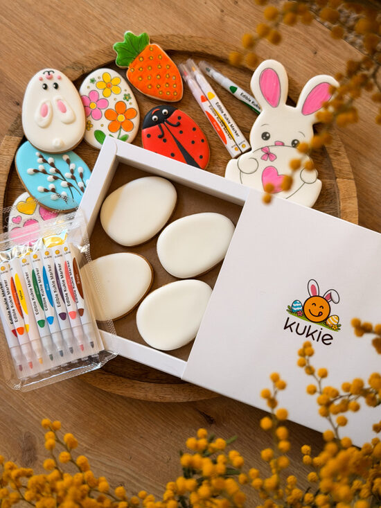 Small Easter Egg set "Draw and Eat''