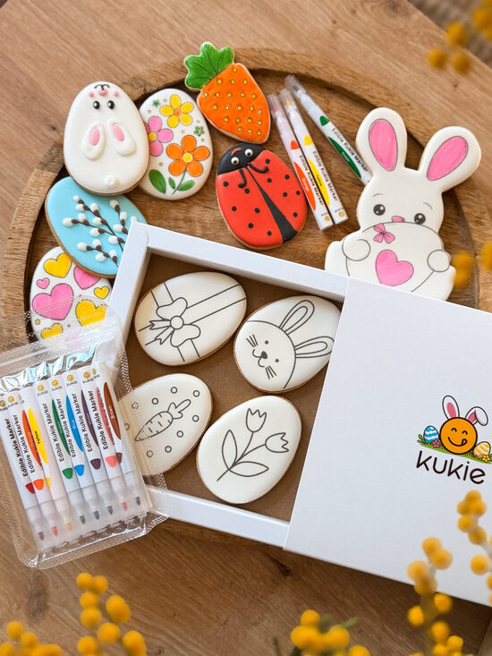 Mazais Ķiparu oliņu komplekts "Izkrāso un apēd" + 8 krāsas