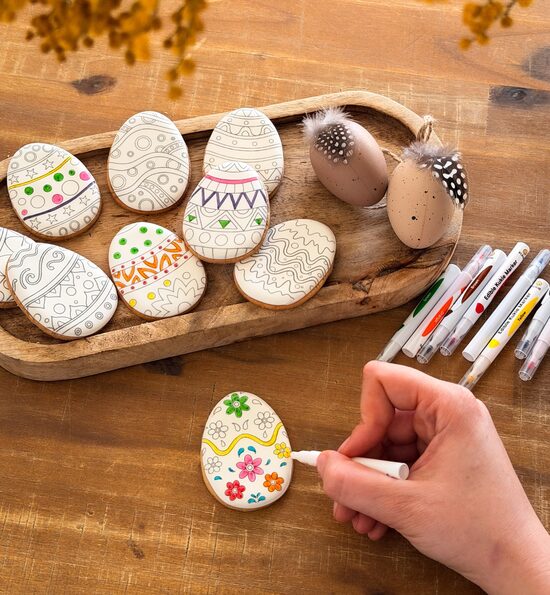 Large Patterned Cookie Set "Color and Eat"