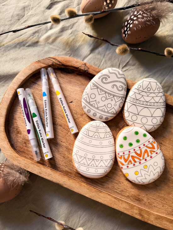 Small Patterned Cookie Set "Color and Eat"