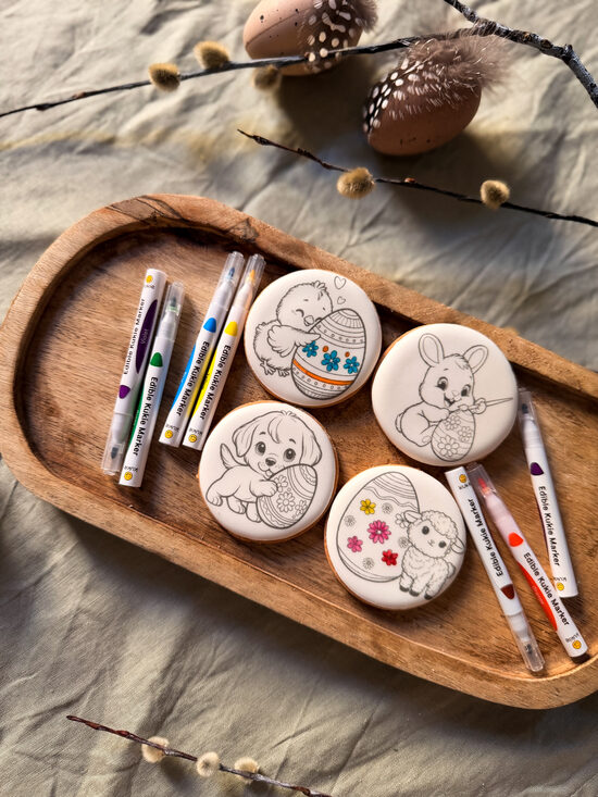 Small Easter Friends Set "Color and Eat"