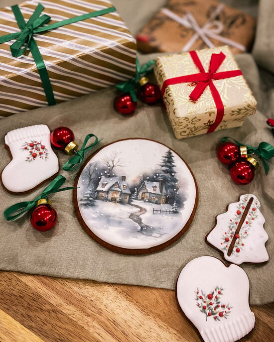 Piparkūka “Ziemassvētku nakts” (1 gab.)